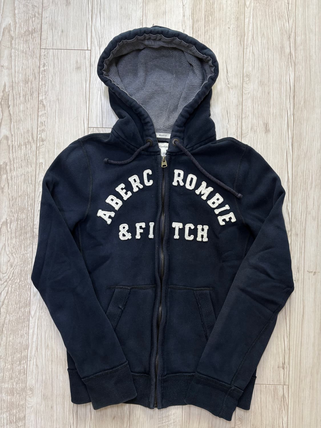 아베크롬비 후드집업 양홍원 네이비 m 상품이미지1