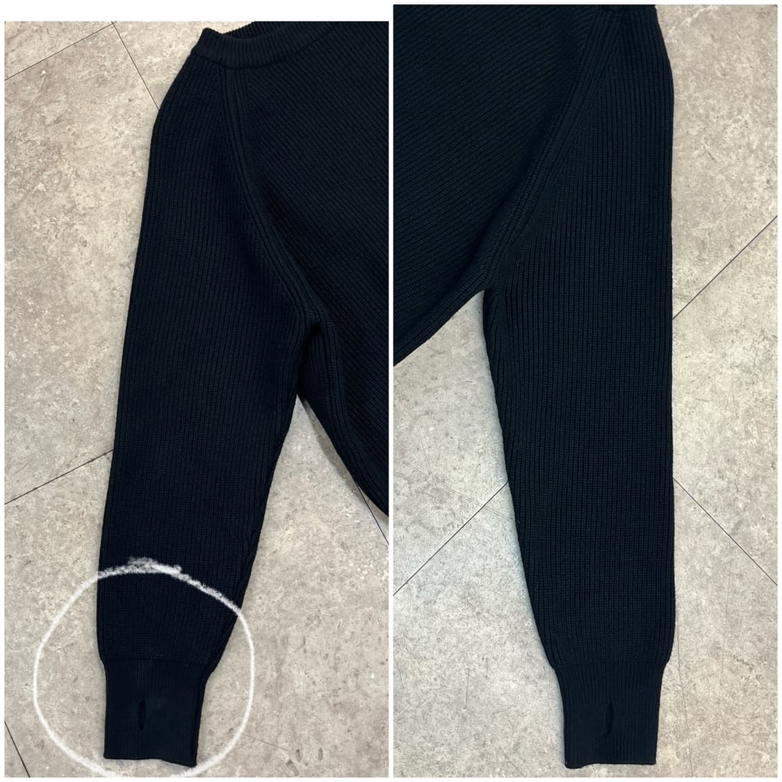 아웃스탠딩 니트 블랙 2 #csz2377 상품이미지6