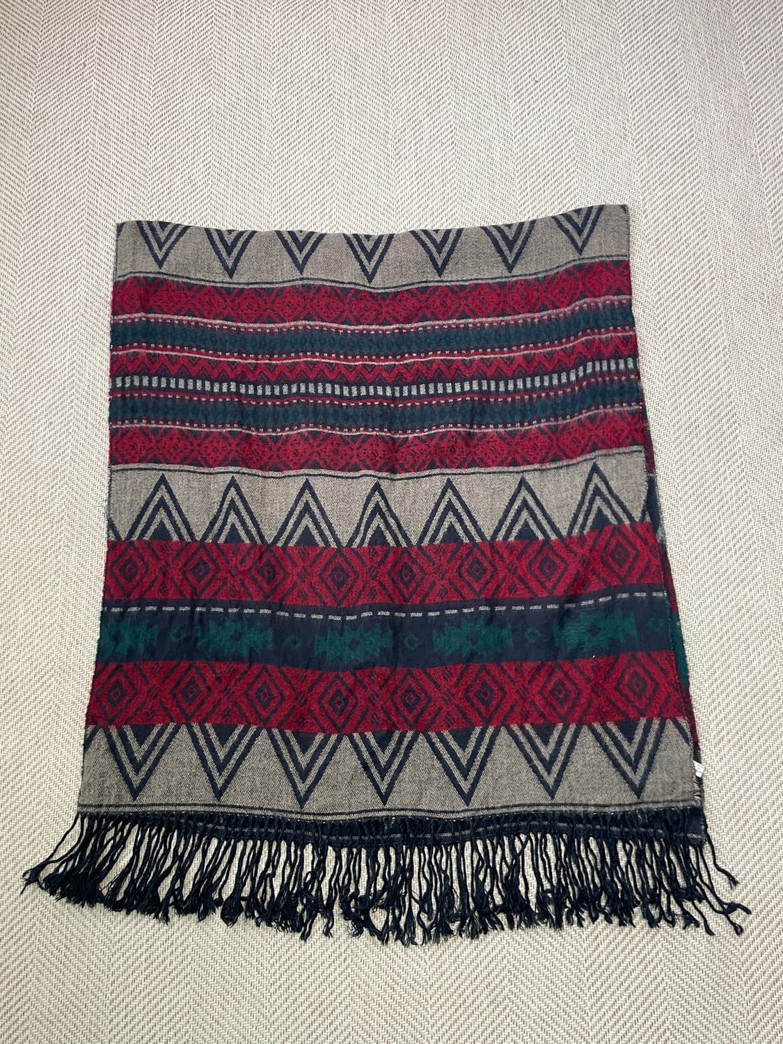 빈티지 네이티브 아메리칸 사우트웨스턴 리버시블 블랭킷  J03592 상품이미지2