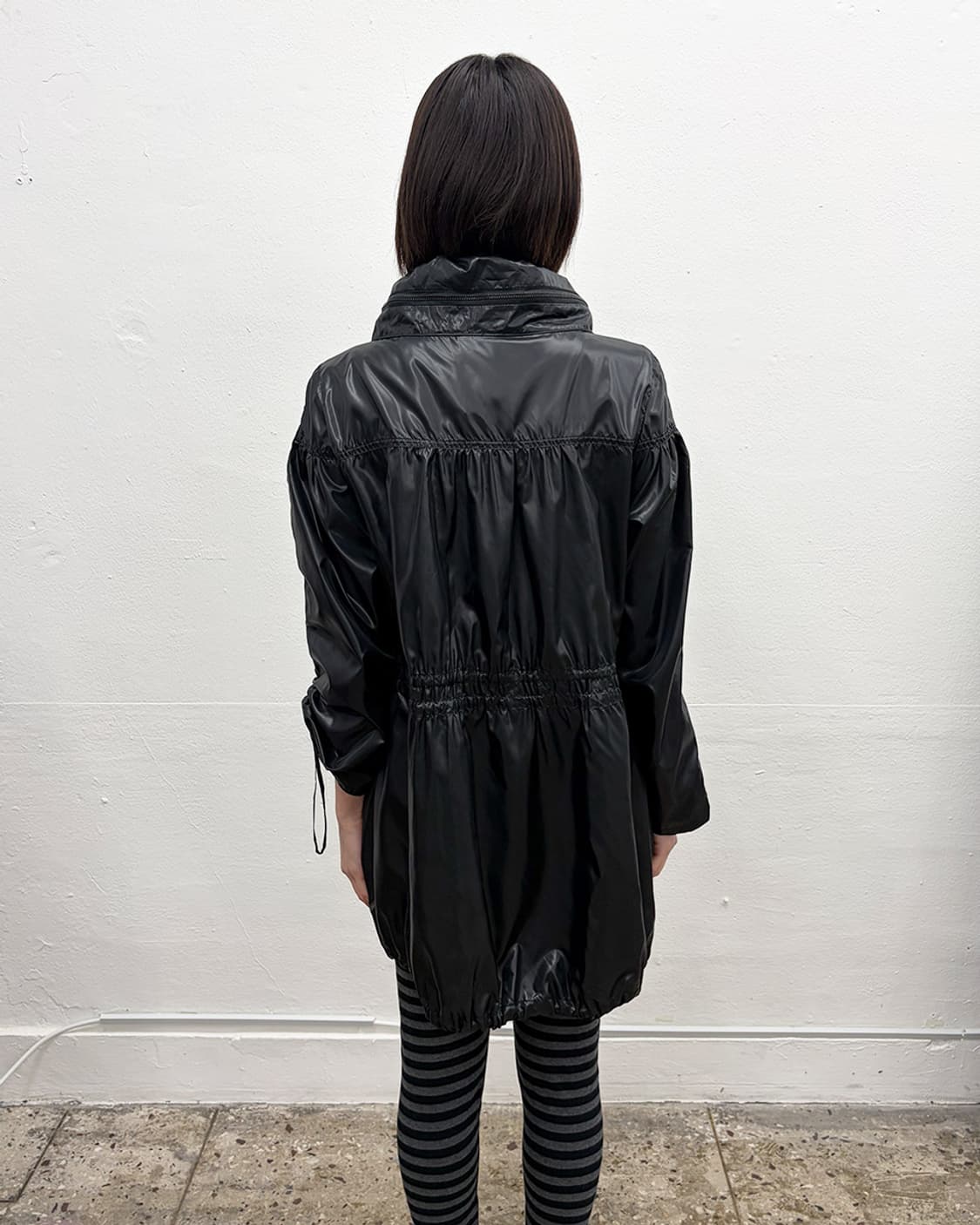 빈티지 셔링 레인코트 상품이미지2