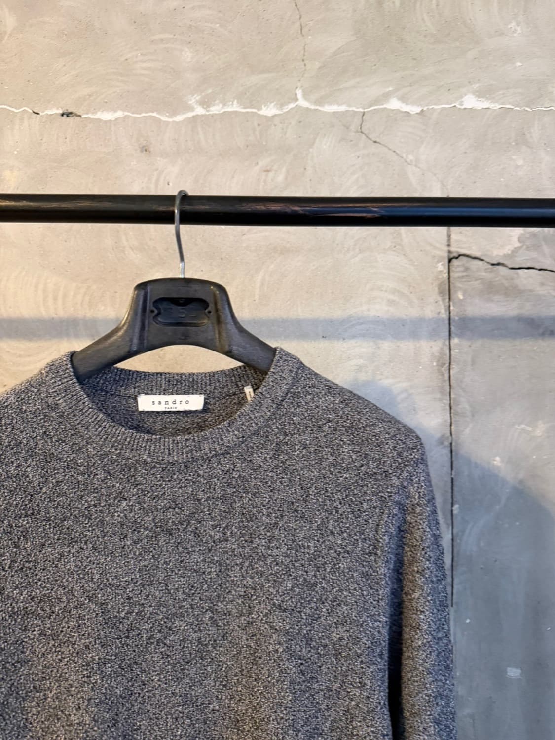 산드로 크루넥 니트 100 상품이미지4