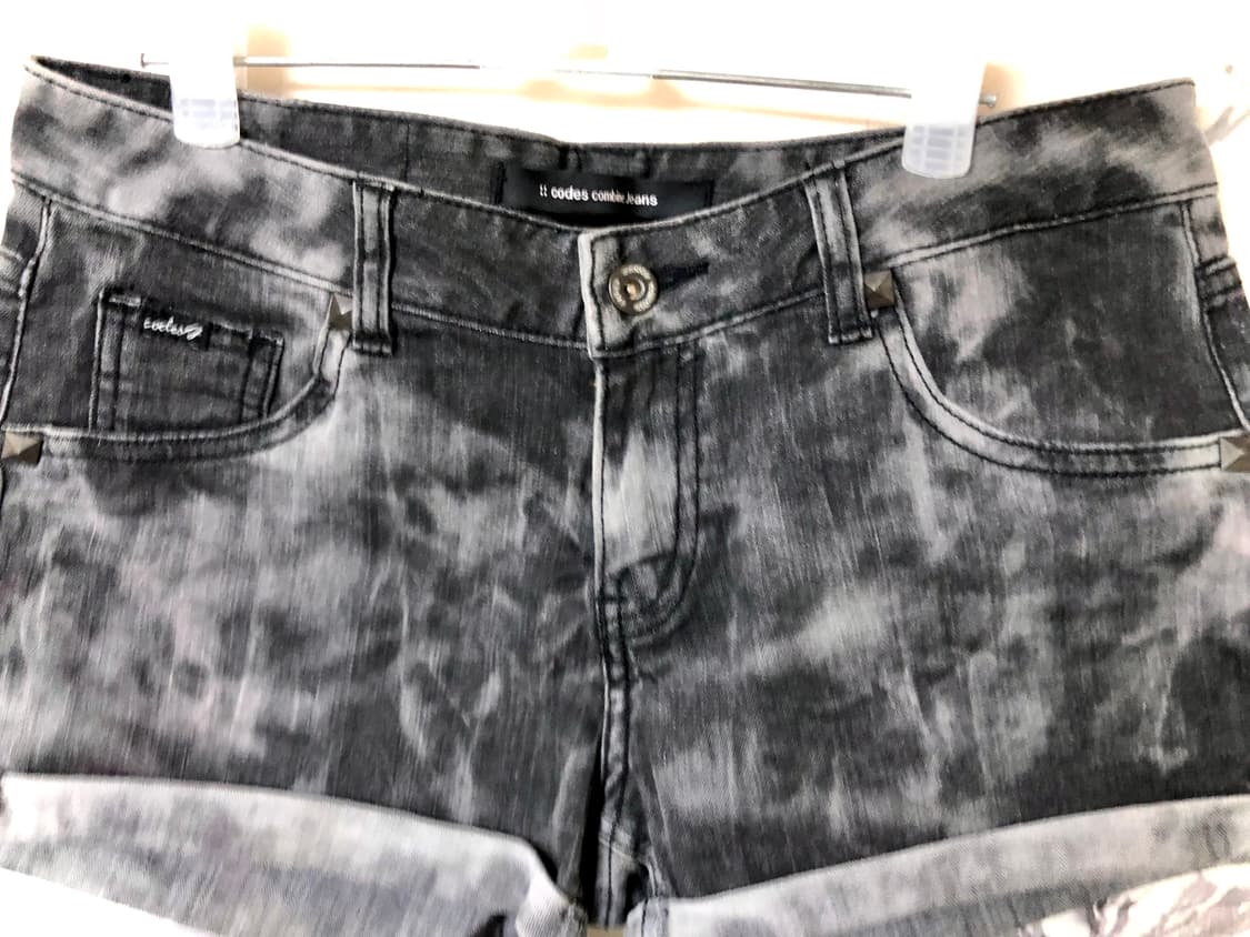 빈티지 코데즈콤바인 타이다이 스터드 핫팬츠 반바지 상품이미지3