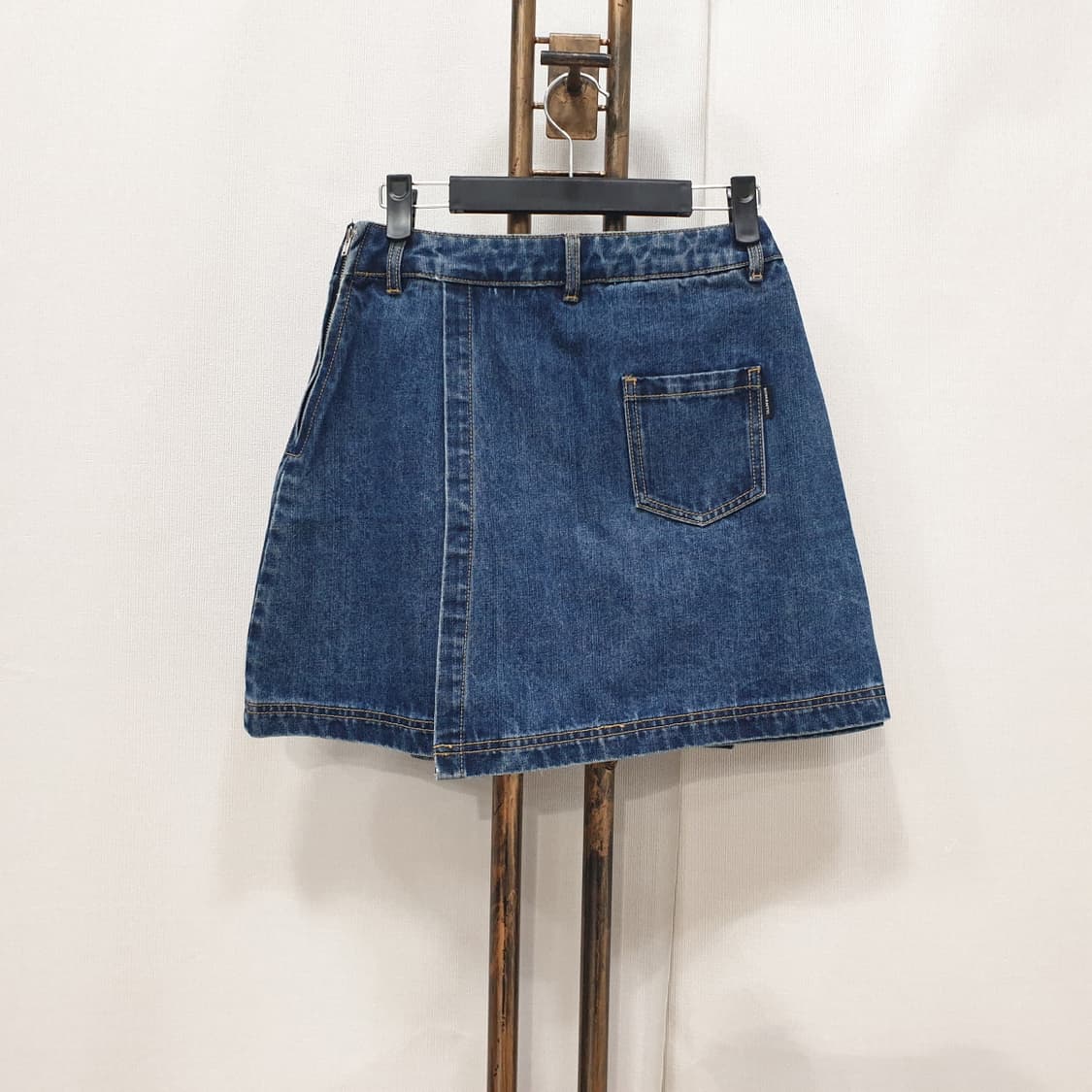 로맨틱크라운 데님 스커트 치마(S) 상품이미지3