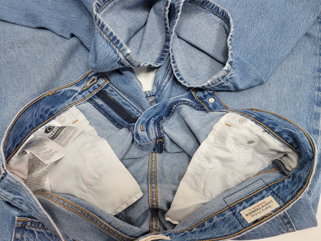 LEVI'S 20FW 프리미엄 루즈 스트레이트핏 청바지 / 여 28 중청 상품이미지7