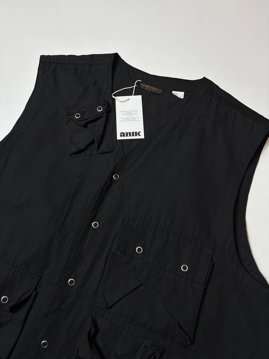 유니폼브릿지 18FW C-1 크롭핏 베스트 PN9349 상품이미지2