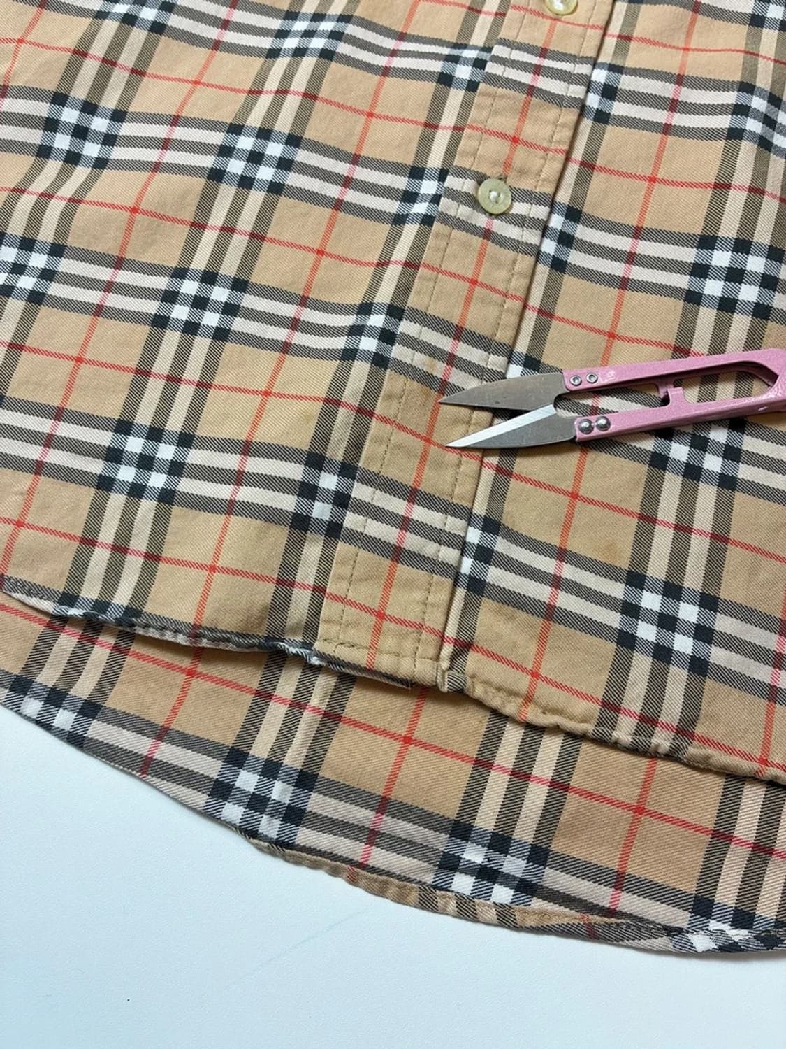 버버리 90's 노바체크 시그니처 셔츠 PN8792 상품이미지6