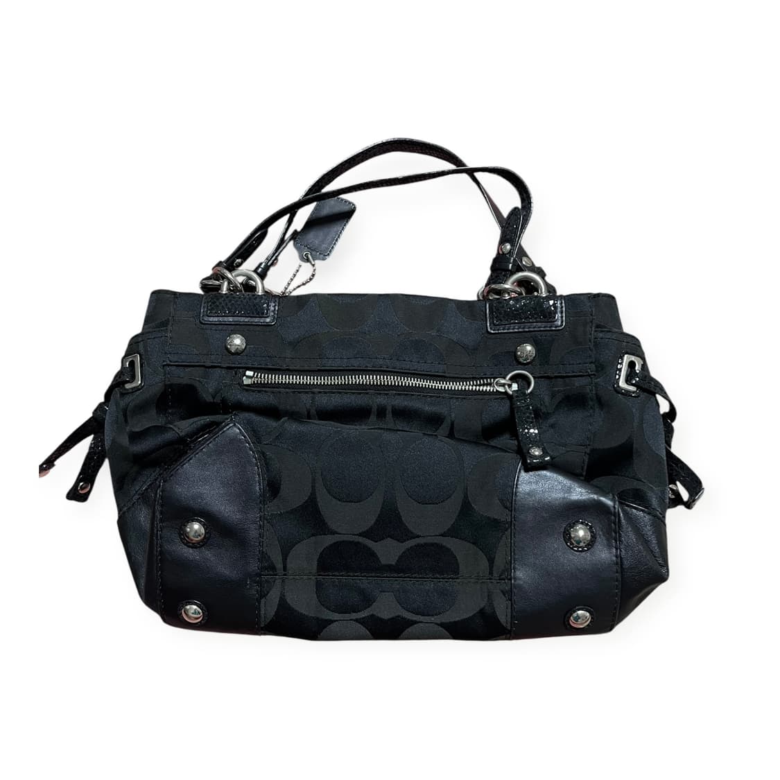 코치 COACH vintage black tote bag 상품이미지4