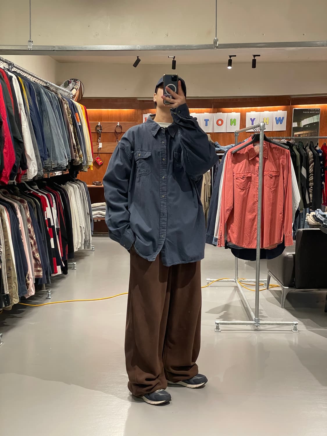 랭글러 오버사이즈 워크 셔츠  상품이미지6