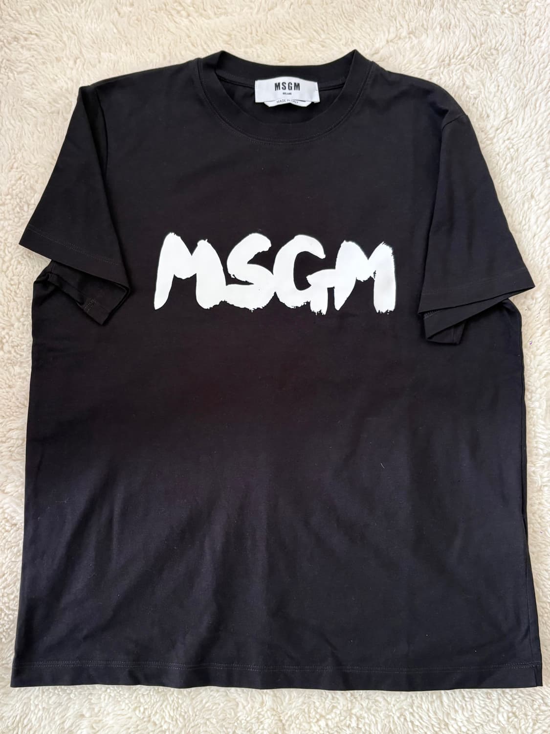 MSGM 반팔티 블랙 S사이즈 상품이미지1