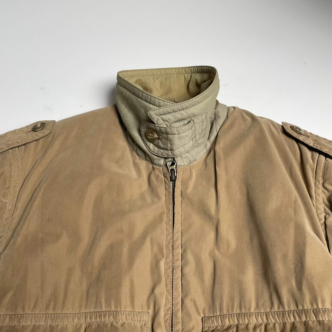 Dolce 탈부착가능한 코튼 나일론 봄버  상품이미지9