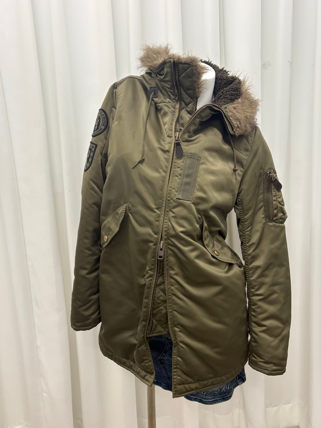 히스테릭글래머 야상패딩 상품이미지1