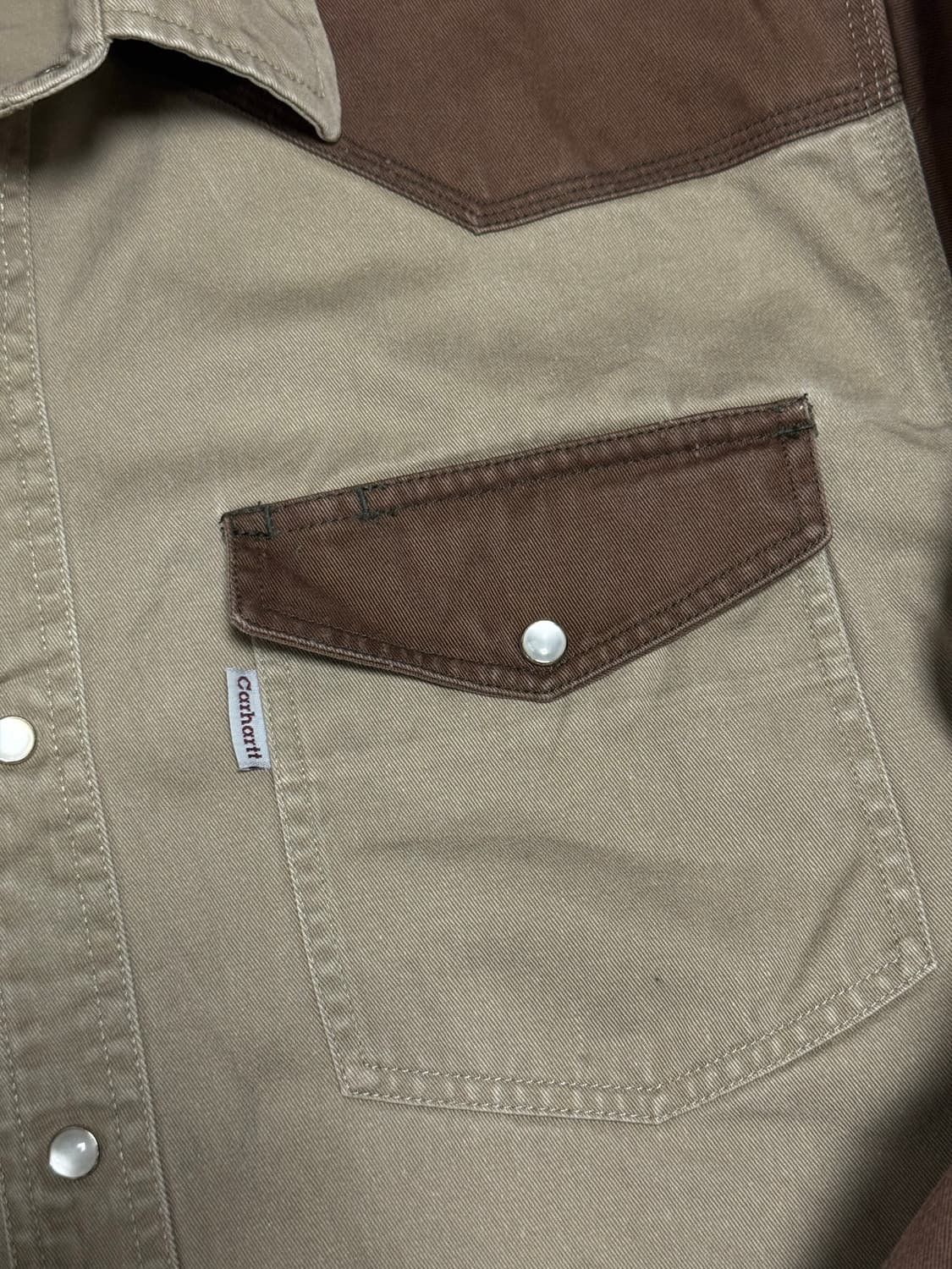 칼하트웨스턴셔츠 워크웨어 carharrt westenshirt 워크셔츠 상품이미지8