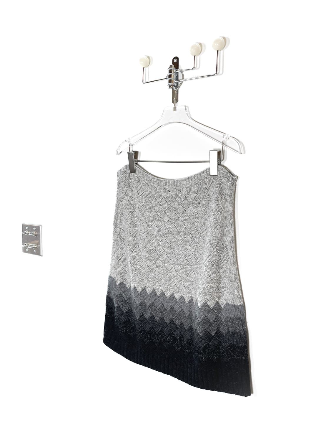 막스마라 울 캐시미어 니트 스커트 상품이미지5