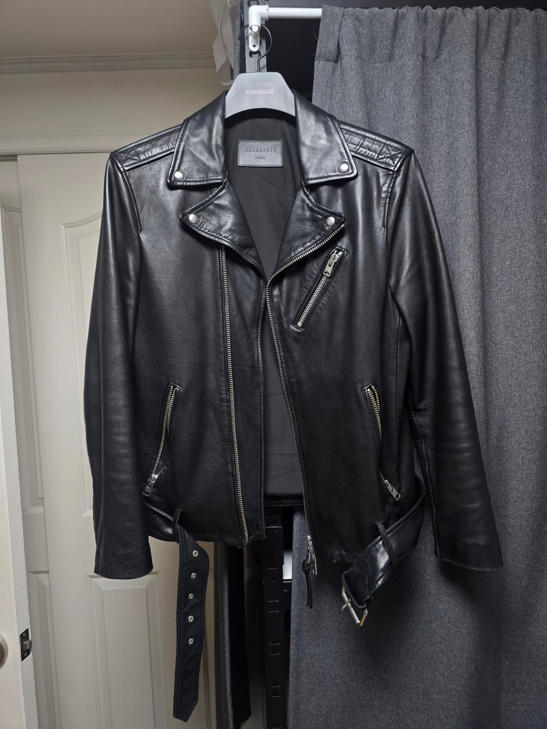 올세인츠 릭 바이커 S 사이즈(소매 수선) 상품이미지1