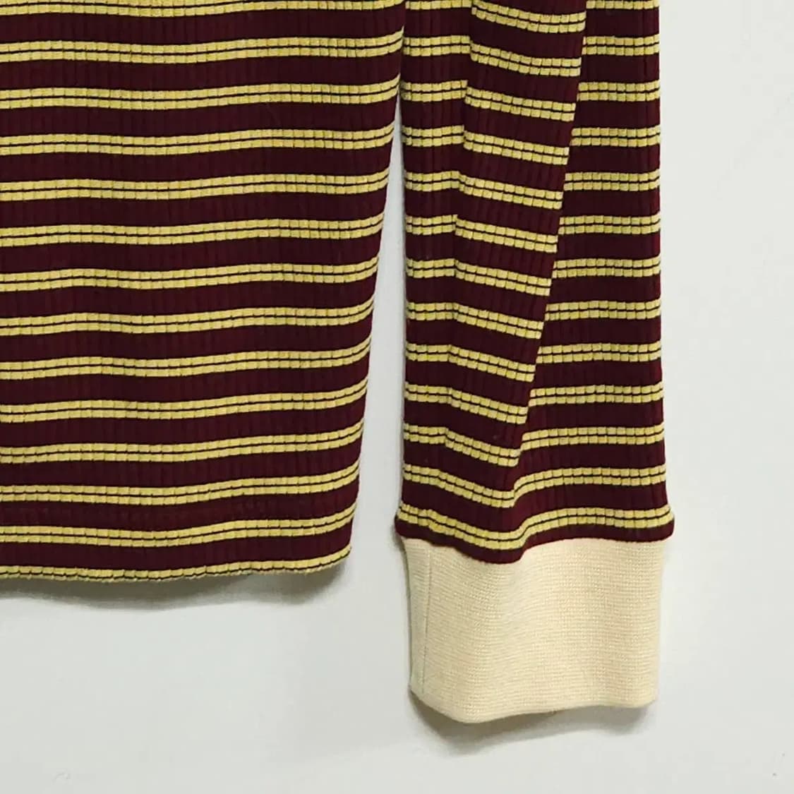 영국 디자이너 WALES BONNER 웨일스보너 스트라이프 카라 롱슬리브 상품이미지6