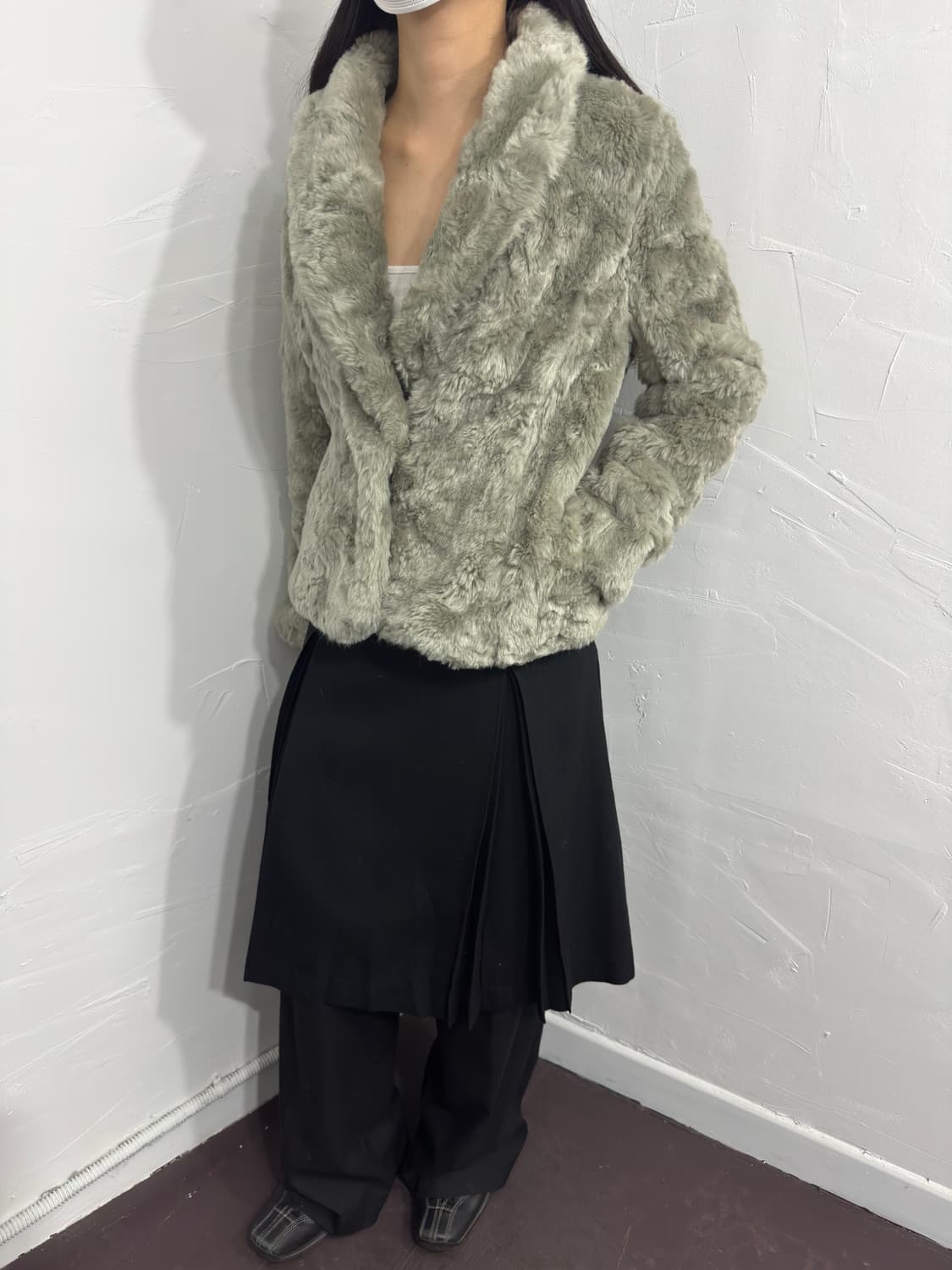 soft fur jacket 상품이미지4