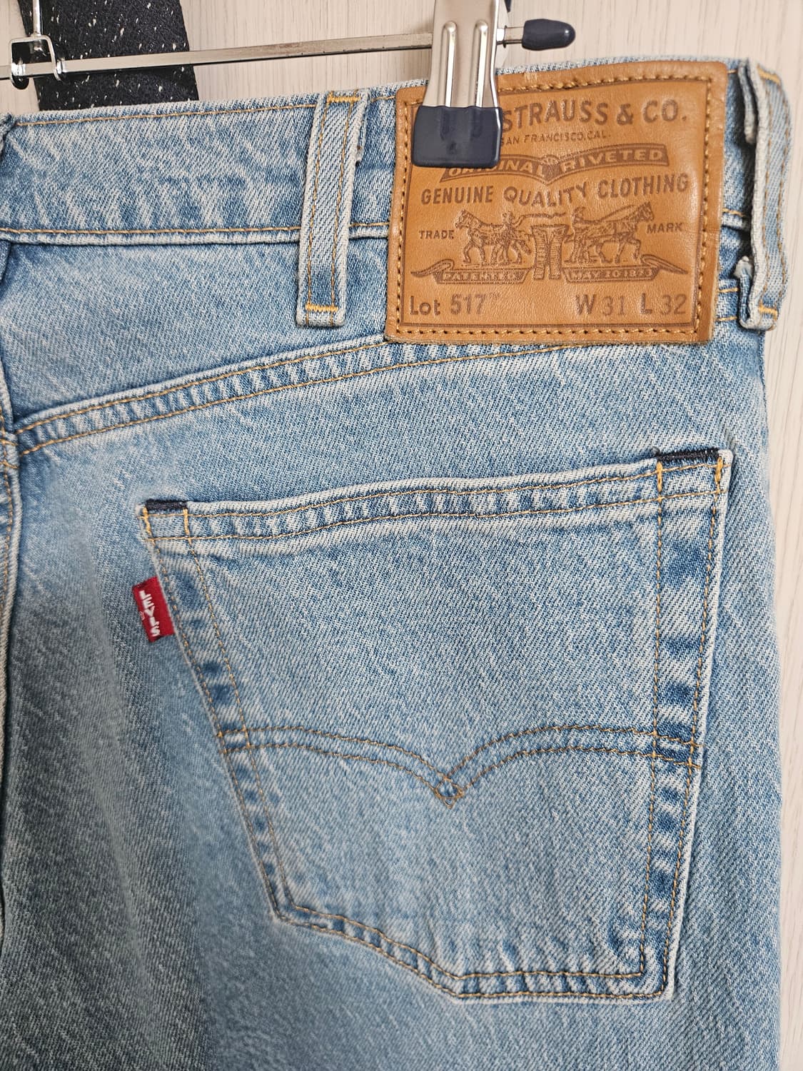 Levi's premium 517 31x32 리바이스 부츠컷 상품이미지4
