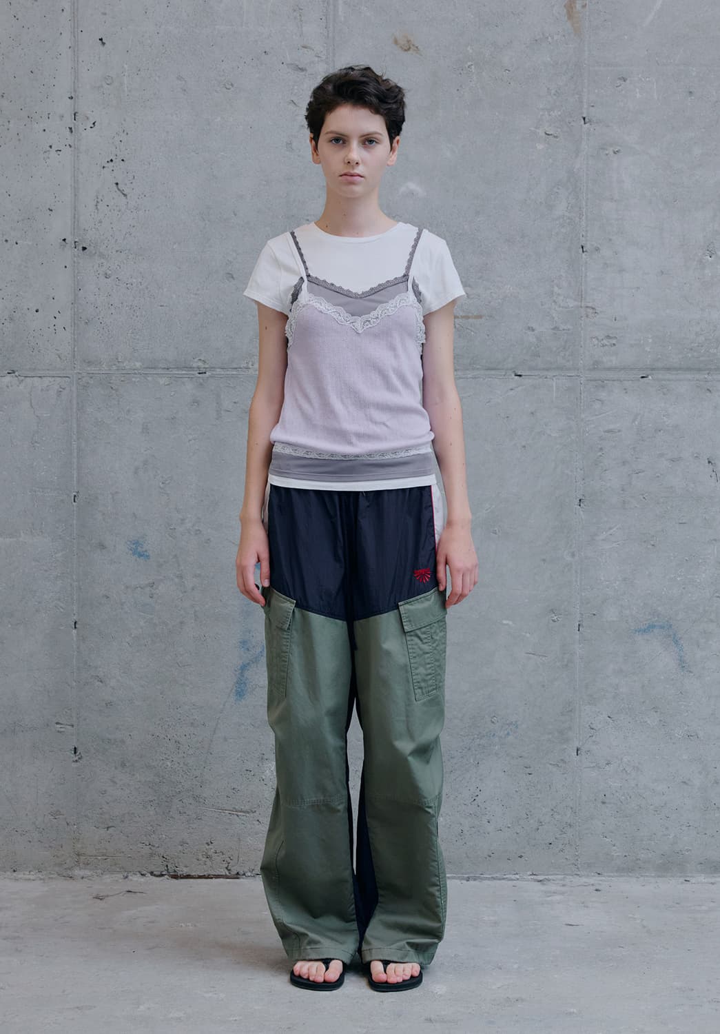 에크루 스탠드얼론 레이어드 티셔츠 상품이미지4