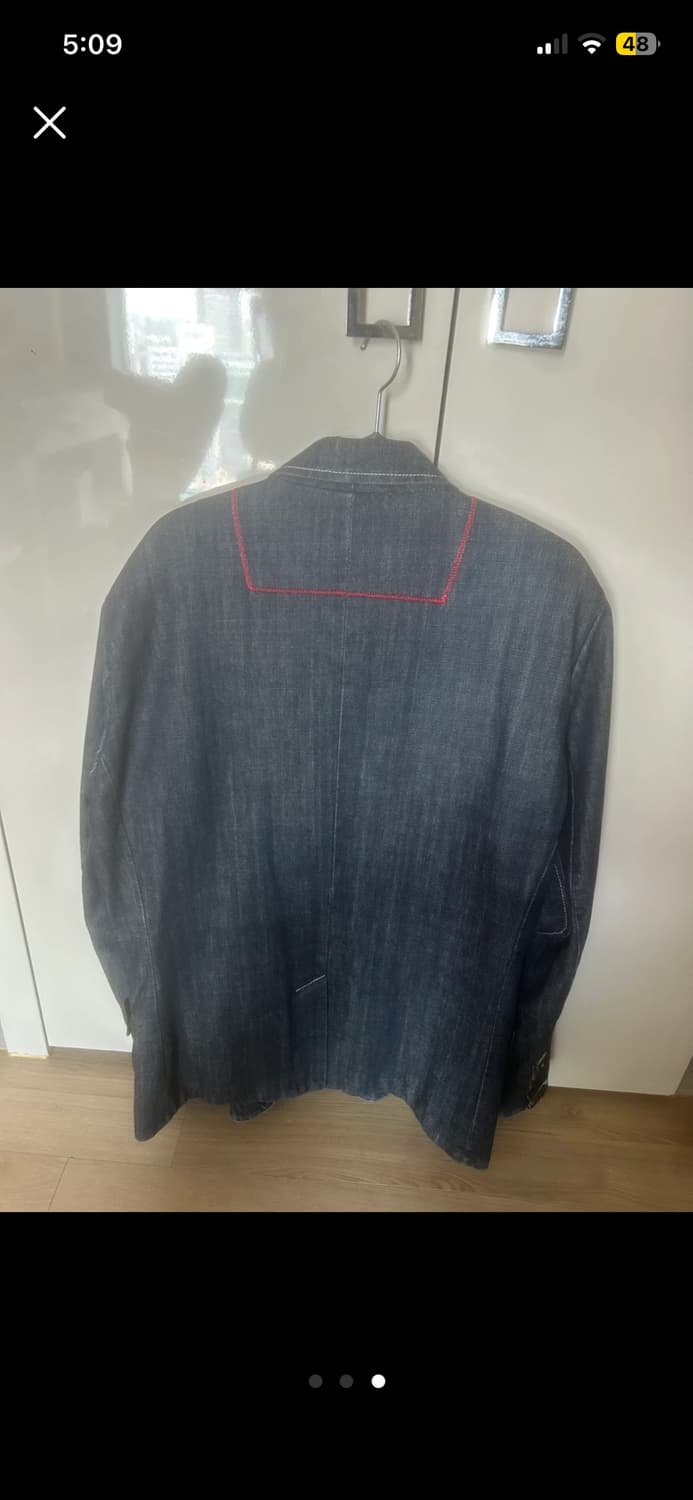 마라부코 데님 재킷 L~XL 상품이미지3