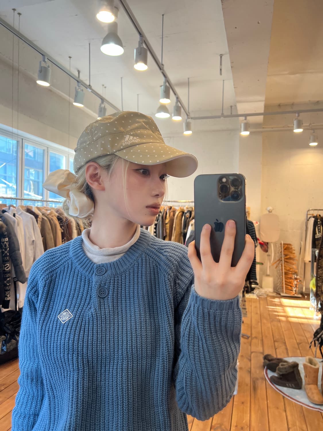 아디다스 도트 헌팅 캡 상품이미지1