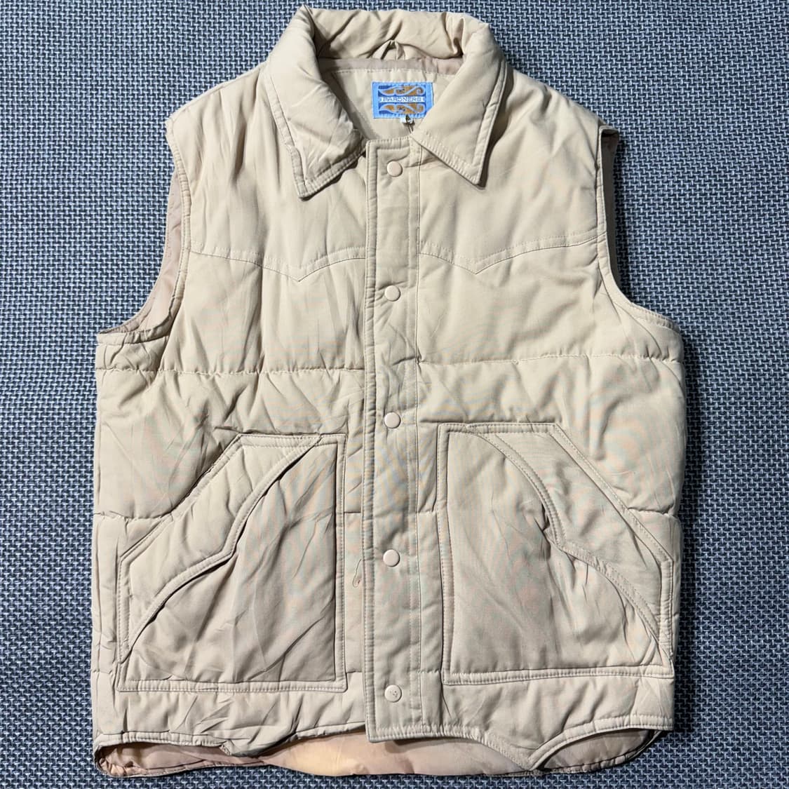 빈티지 마운틴 패딩 베스트 베이지 ( M/OLD-8272 ) 상품이미지1