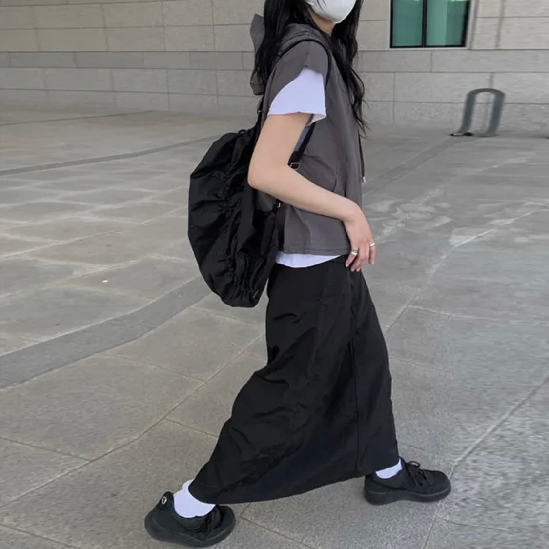 빈티지 나일론 후드 vintage hoodie 상품이미지3