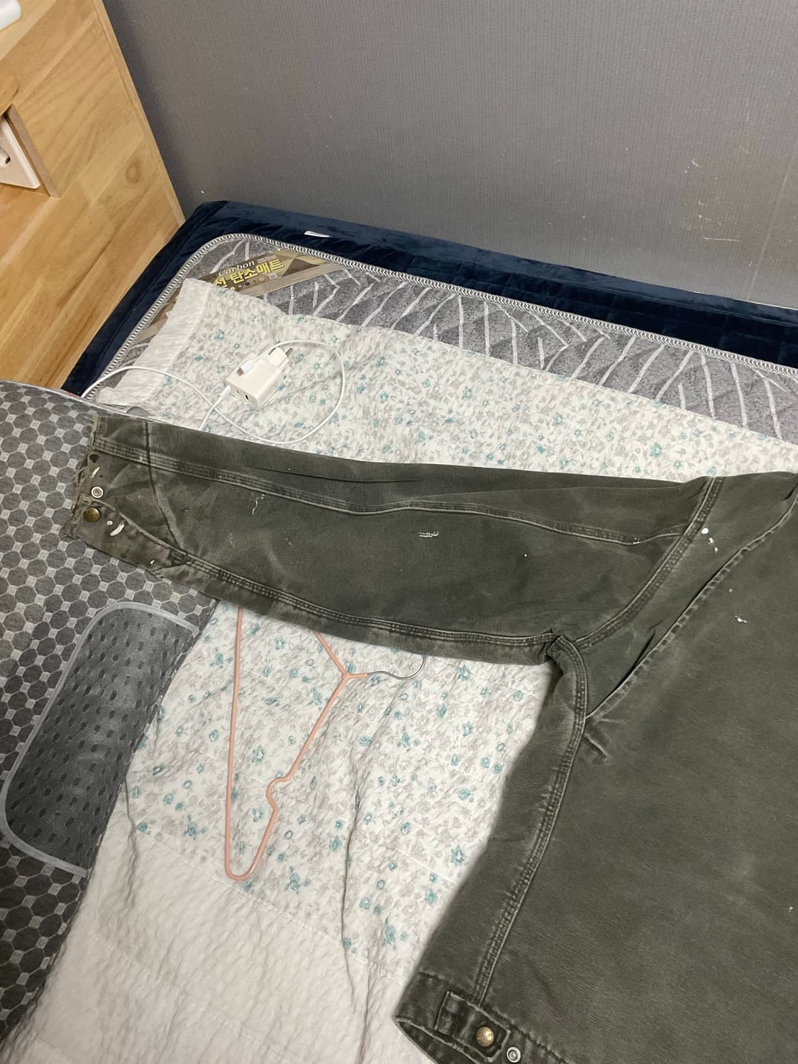 칼하트 디트로이트 j97 mos green XL 상품이미지7