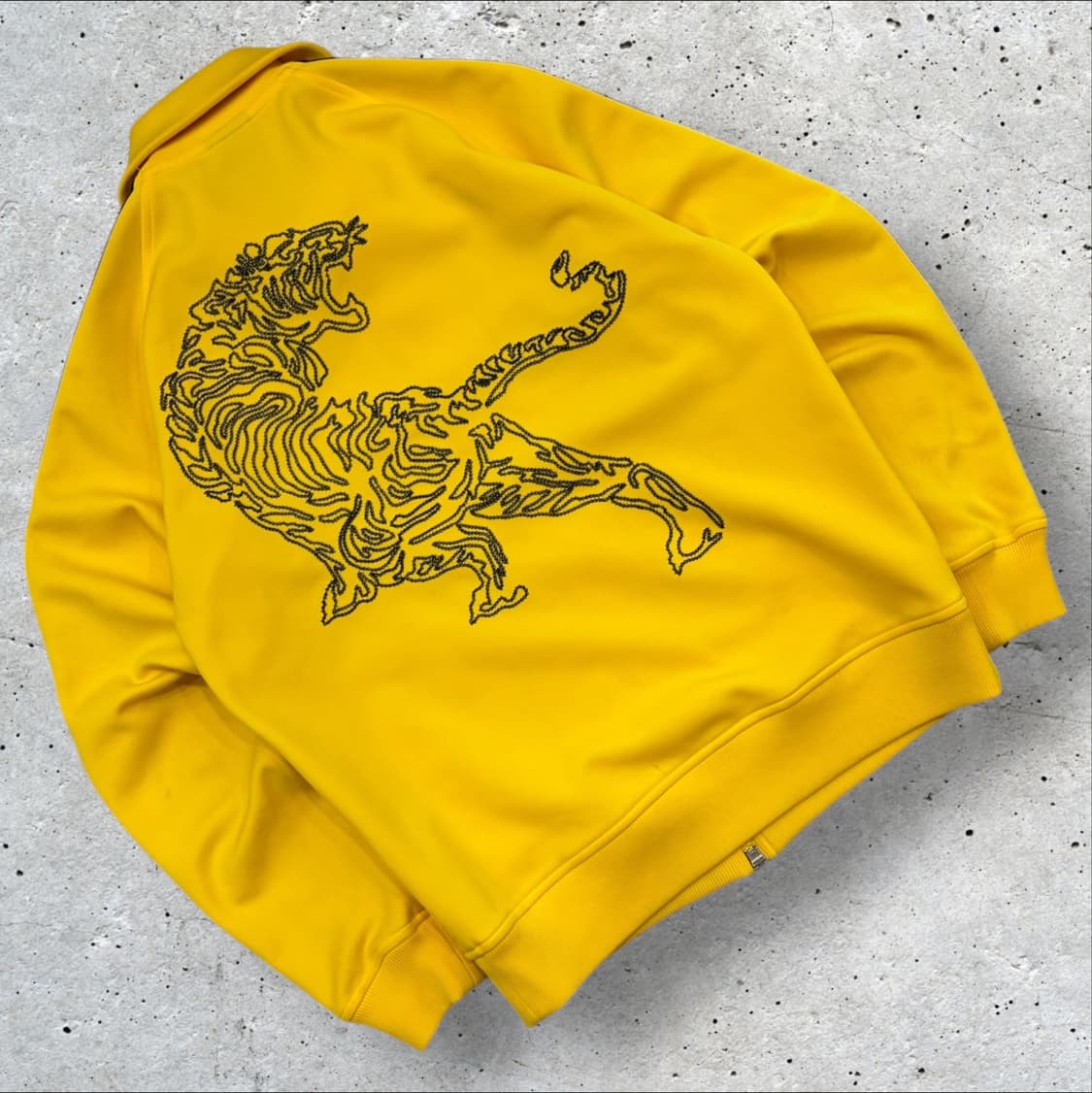 [L] 오니츠카타이거 옐로우 호랑이 자켓 트랙탑 져지 B753 상품이미지1