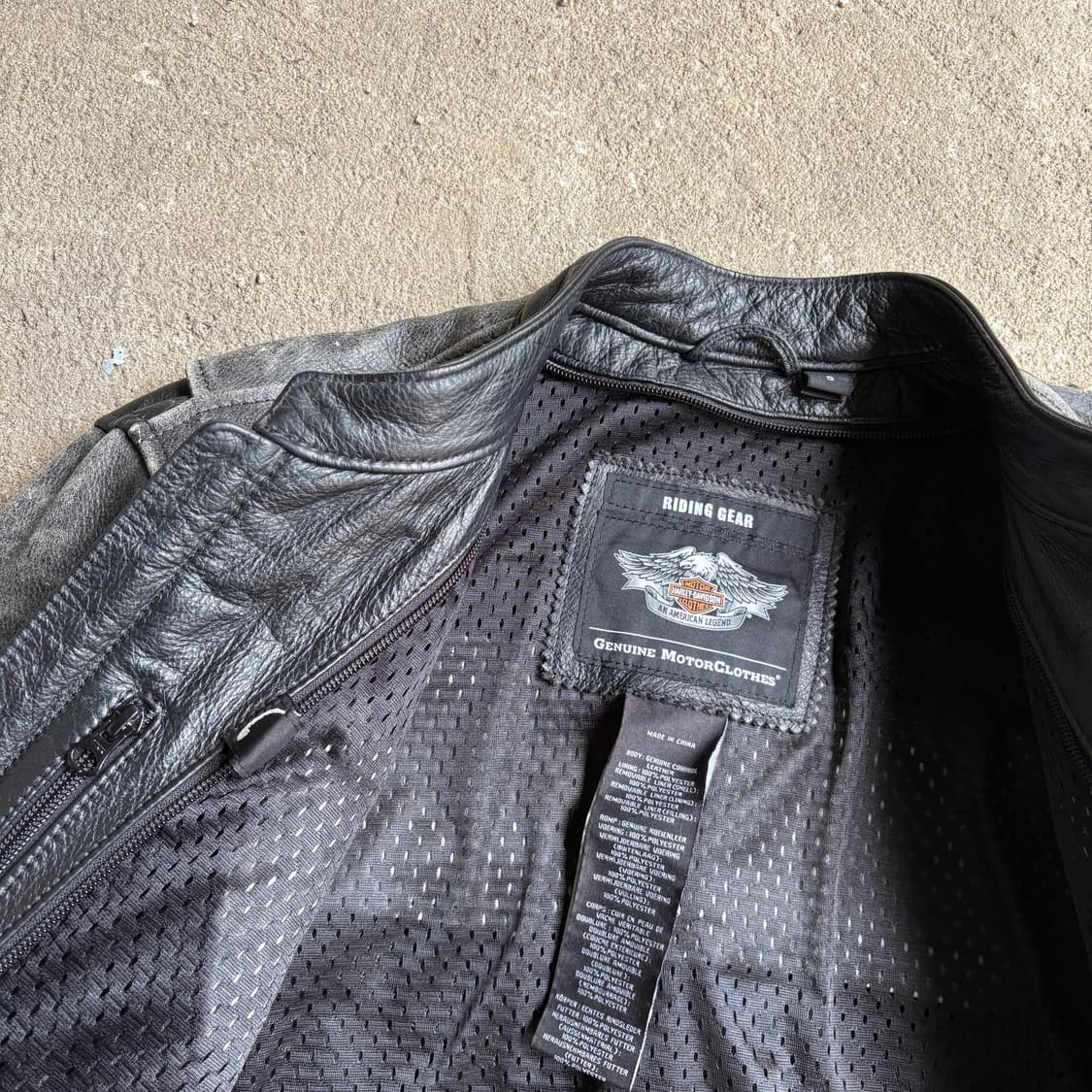 할리데이비슨 모터사이클 레더 자켓 상품이미지8