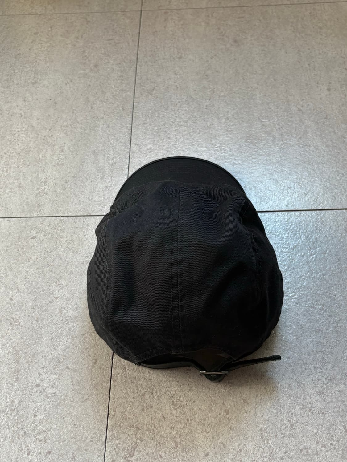 슈프림 워시드 치노 캠프캡 블랙 상품이미지3