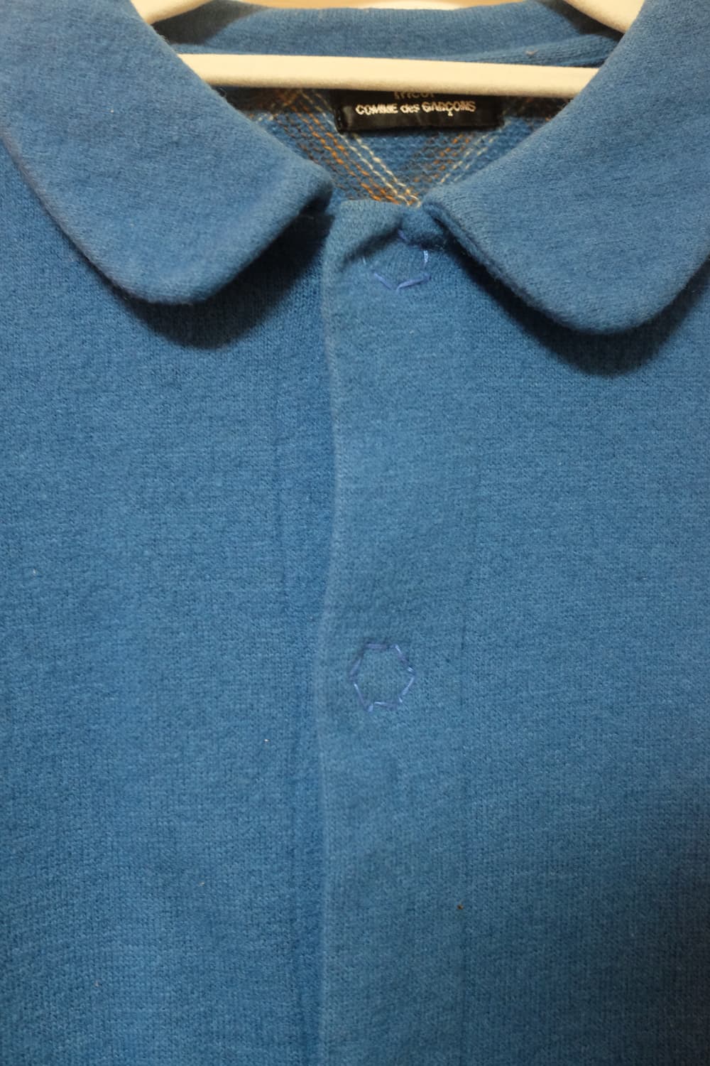 꼼데가르송 트리콧 라운드 카라 블라우스 상품이미지5