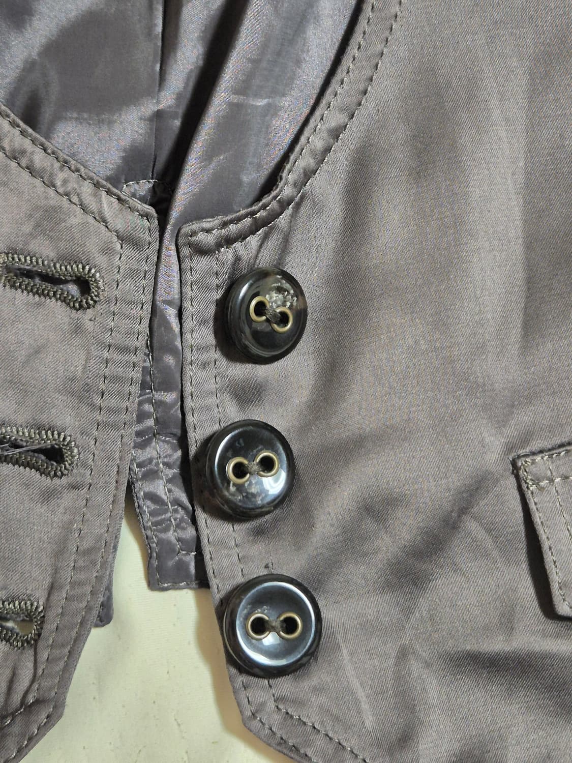 핀터깔 너드 그런지 페어리 셔츠베스트 세트 상품이미지6