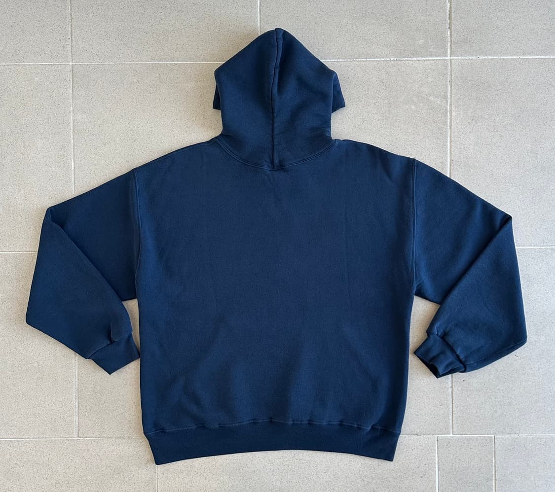 90s 빈티지 러셀 후드 네이비 L 상품이미지2