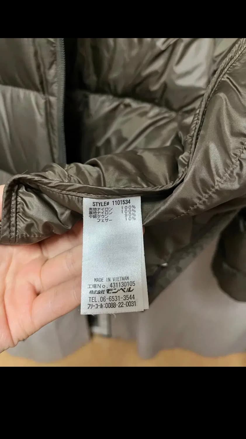 몽벨 montbell 알파인 경량 패딩 다운 파카 자켓 상품이미지5