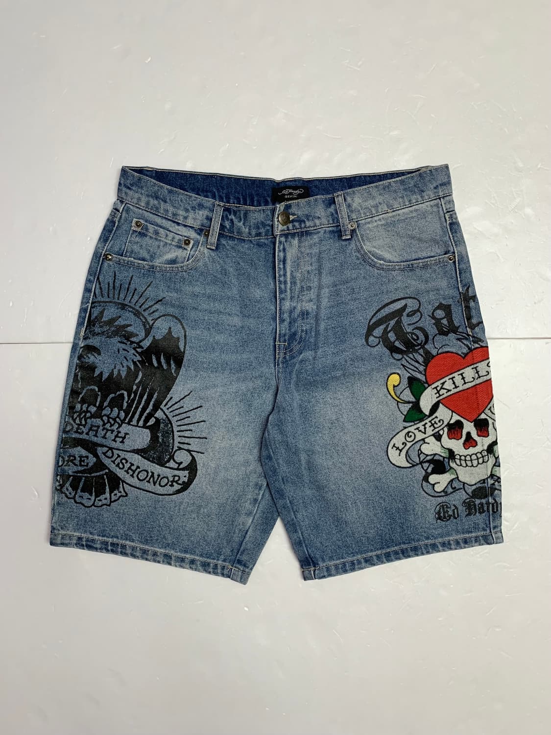 에드하디 데님 반바지 쇼츠 상품이미지1