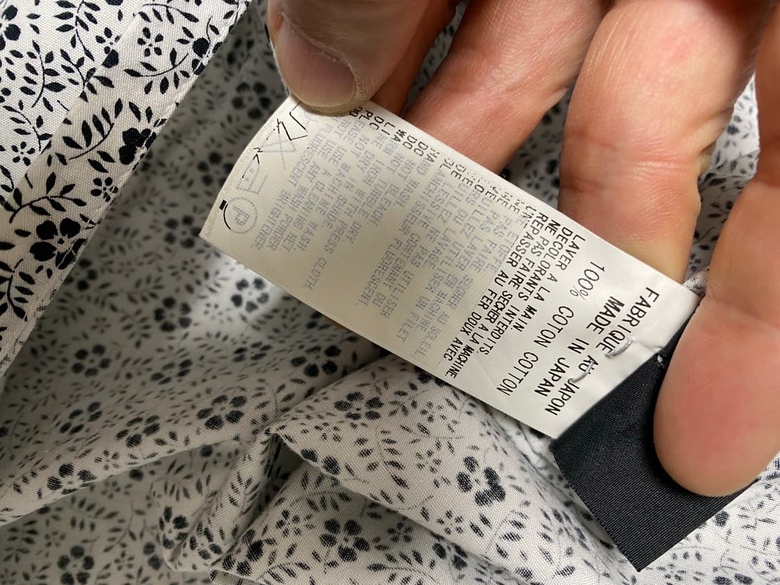 요지야마모토 Y's 리본 셔츠 1 상품이미지5