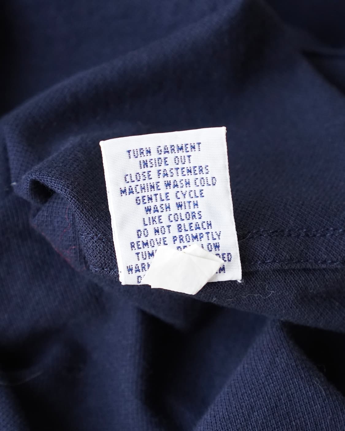 폴로 랄프로렌 네이비 피케 긴팔 카라티 L 상품이미지7