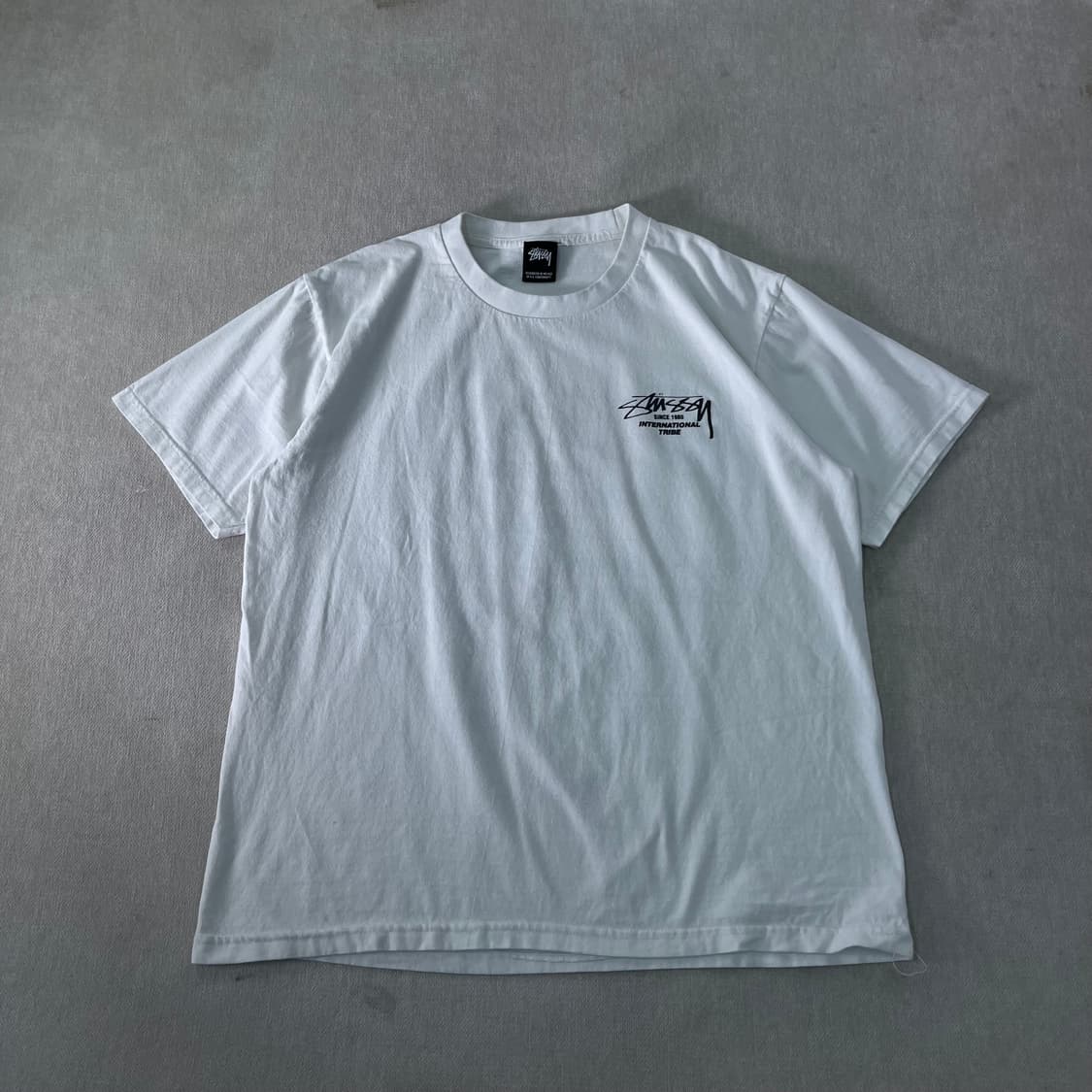 100 스투시 비트 사운드 피그먼트 다이드 반팔 티셔츠 상품이미지2