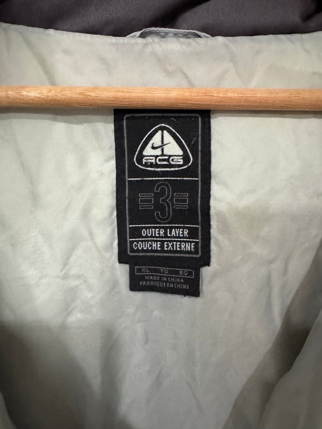 나이키 ACG 실버그레이 투웨이 구스다운 푸퍼 패딩 상품이미지3