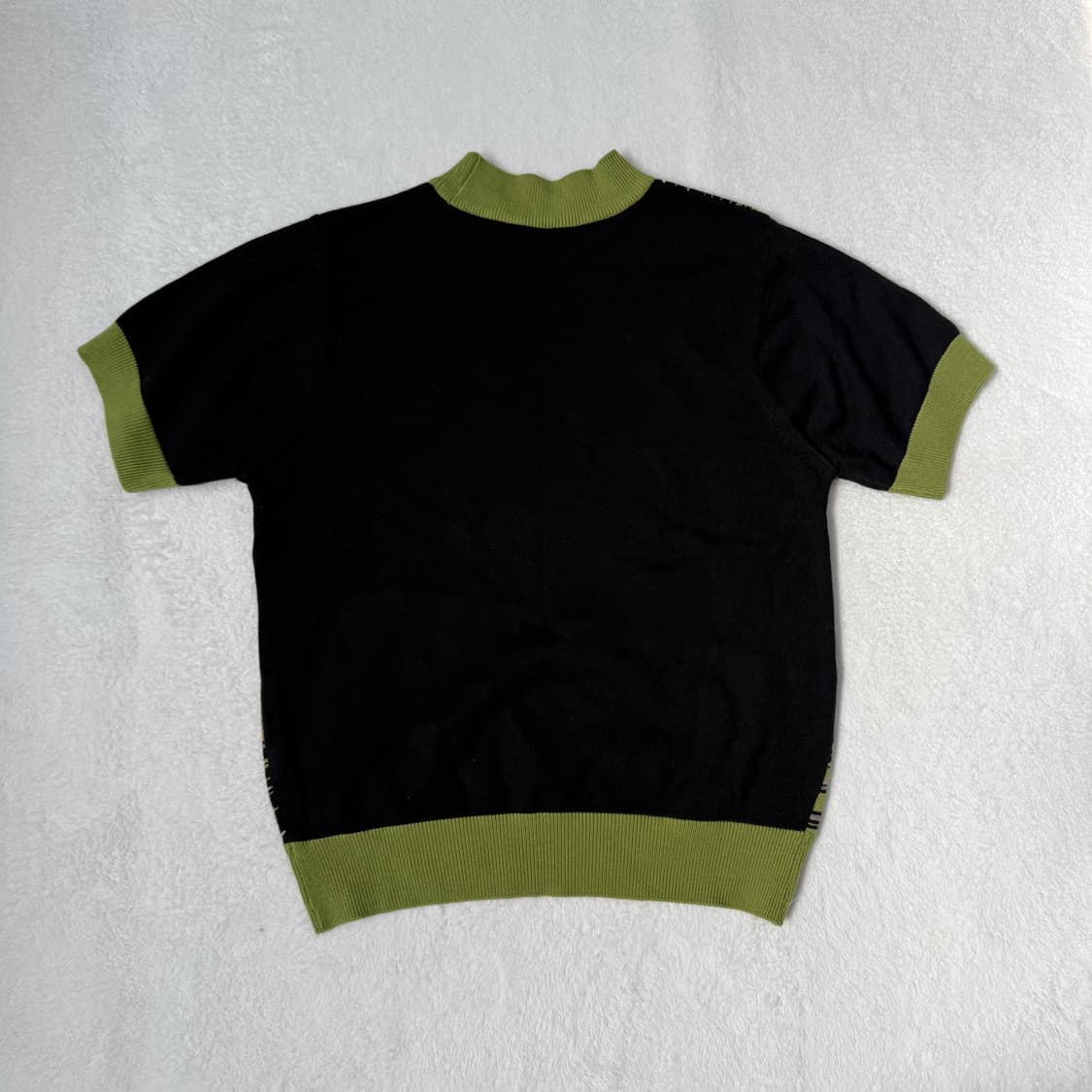 실측확인 울시 반팔 니트 0304T 상품이미지2