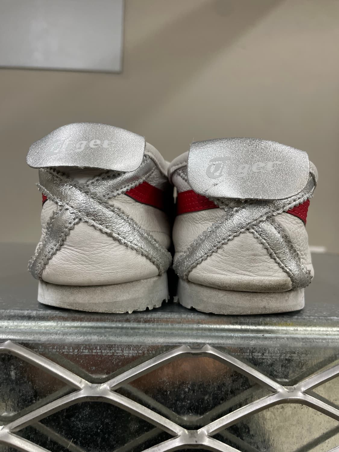 오니츠카타이거 멕시코66 화이트 레드 260  상품이미지3