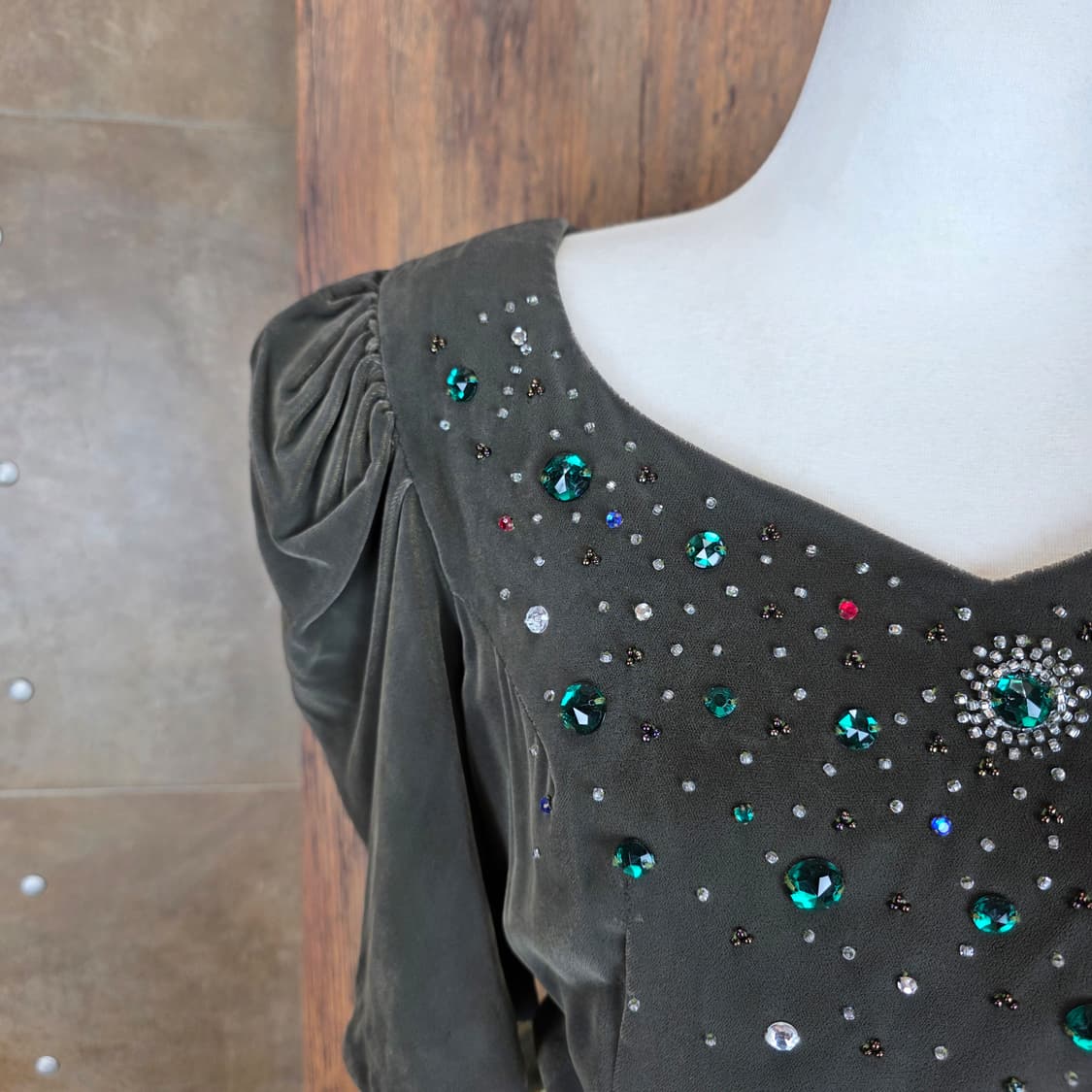 페르세포네 퍼프 드레스 상품이미지3