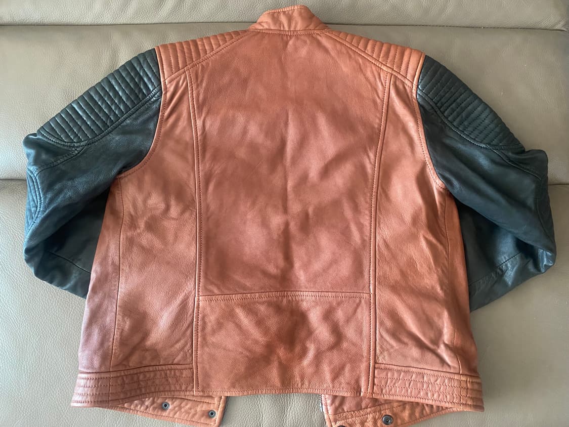 madewell two toned quilted 레더 자켓 상품이미지4