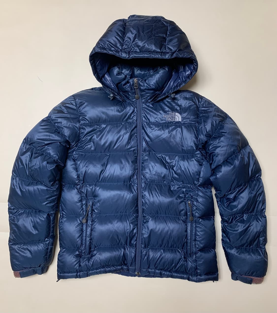 [90] 노스페이스 눕스 후드 패딩 700 네이비 상품이미지1