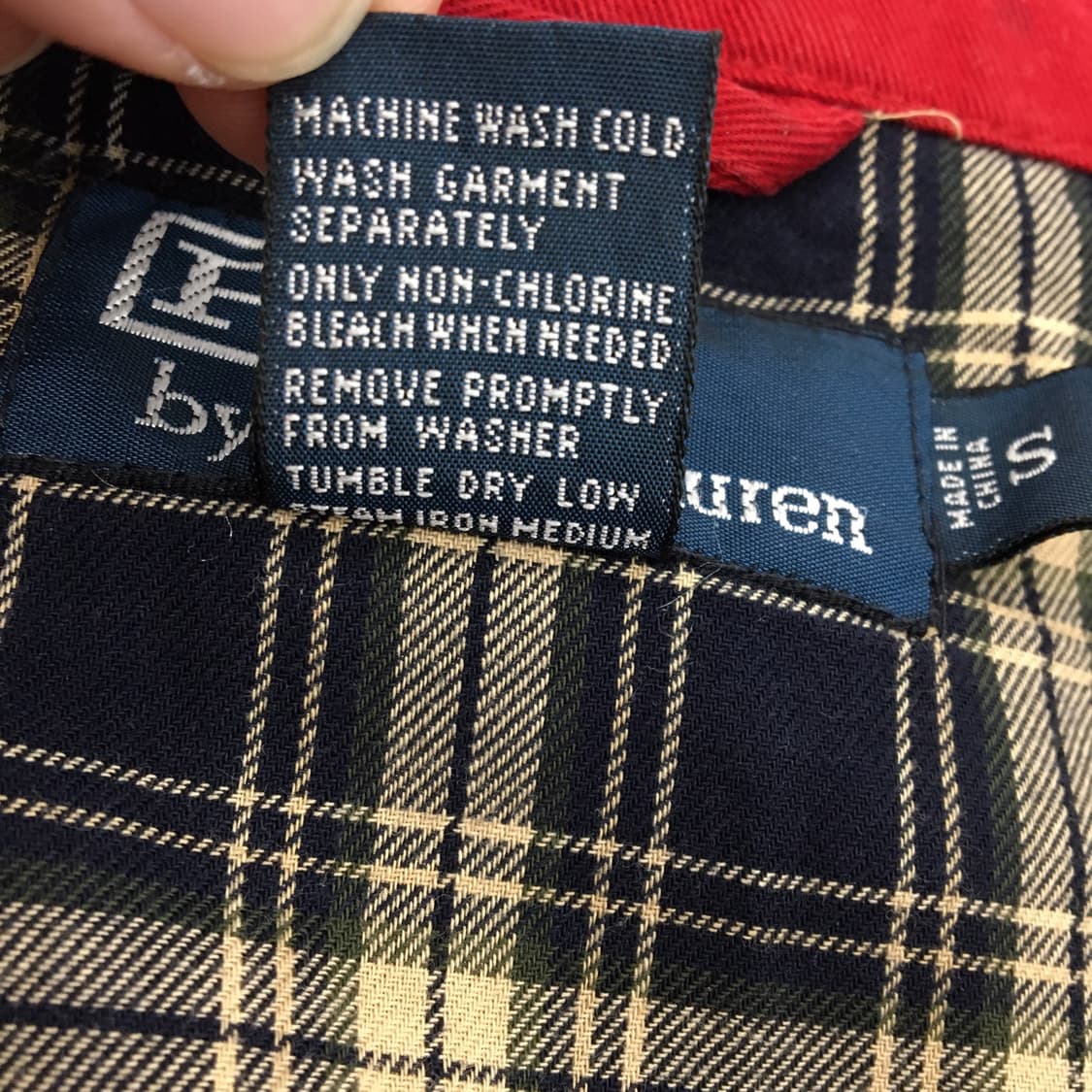 폴로 랄프로렌 코튼 스윙톱 블루종 S 90-95 딥레드  상품이미지7