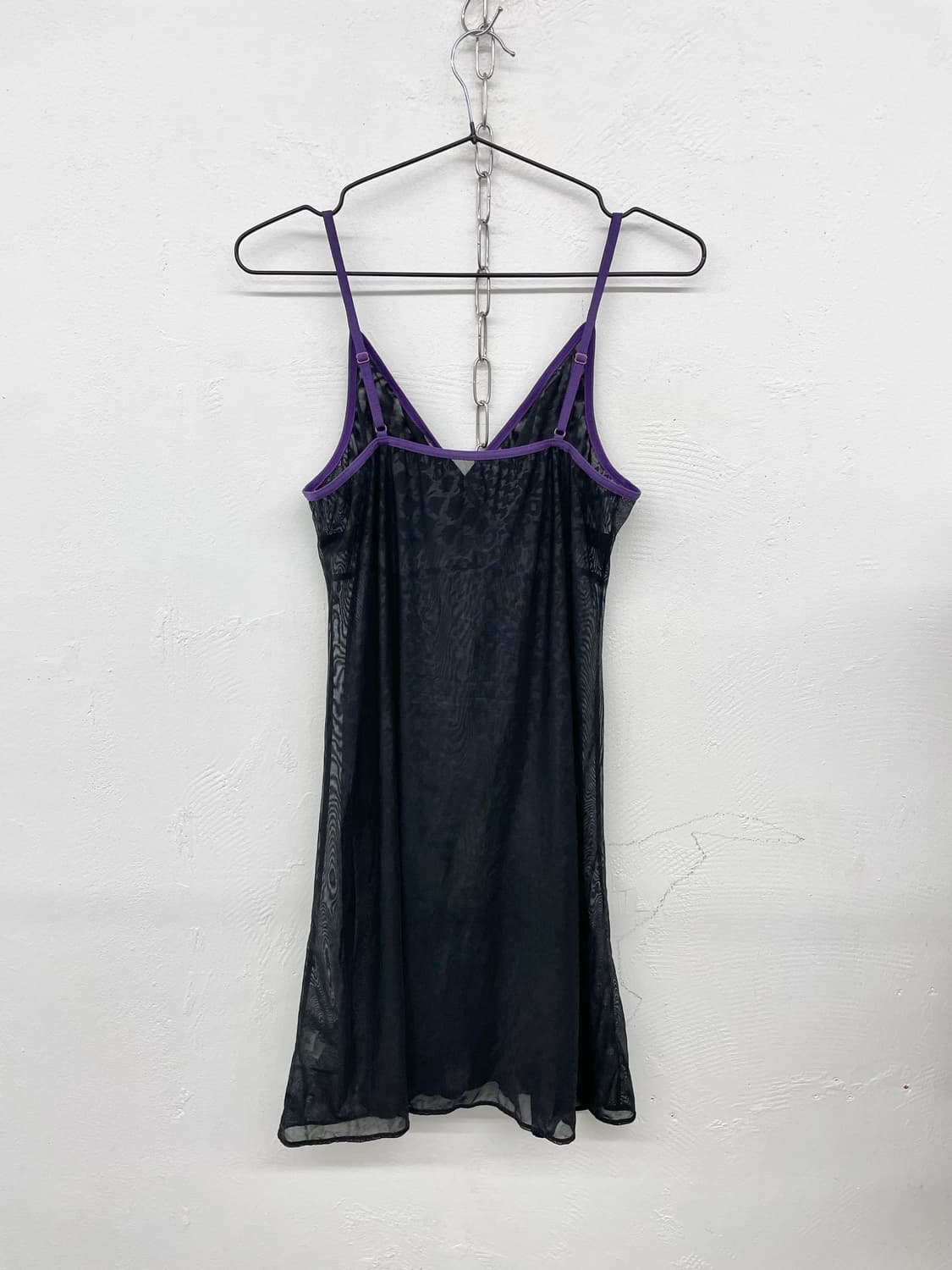 블랙 쿠로미 메쉬 슬립 상품이미지6