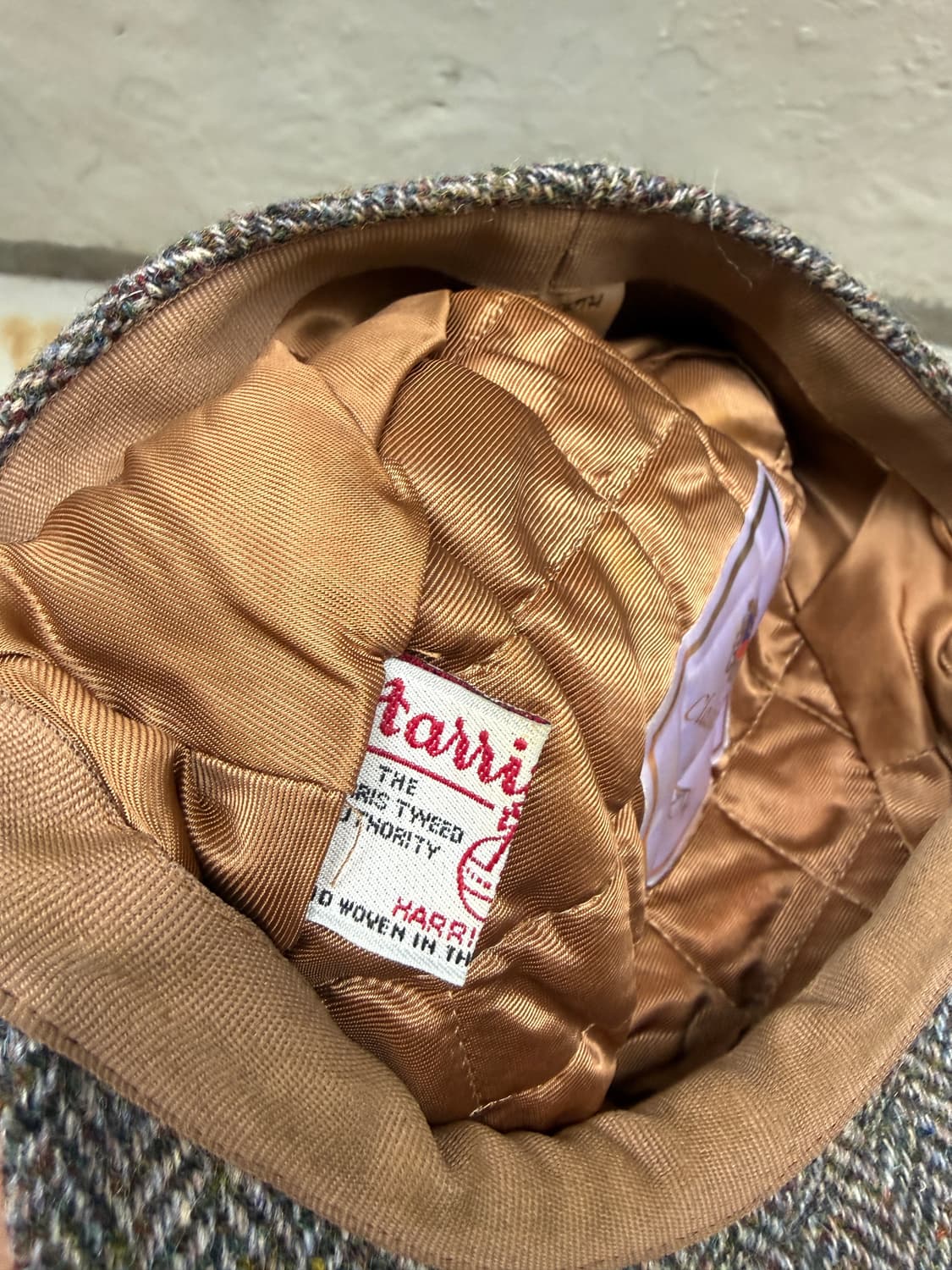 90s Failsworth 해리스트위드 헌팅캡 상품이미지6