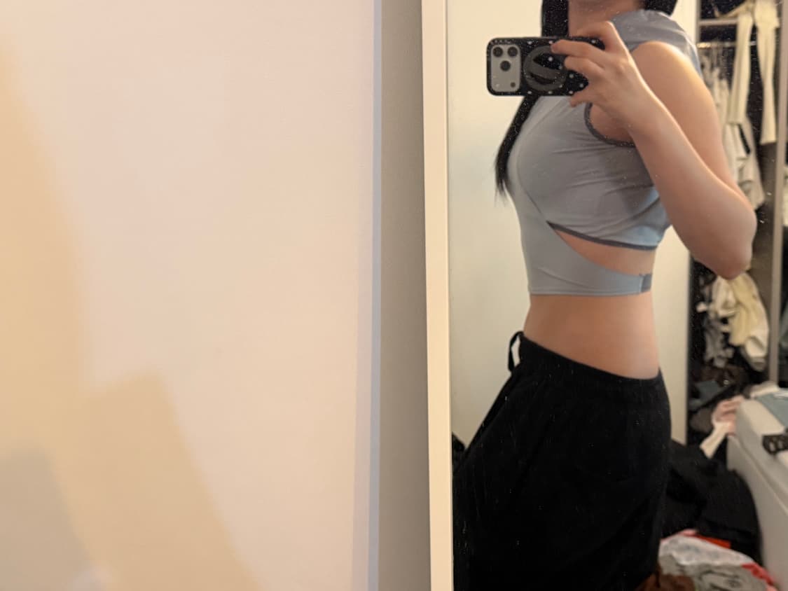 혜인서 후디드 슬리브리스 그레이 상품이미지1