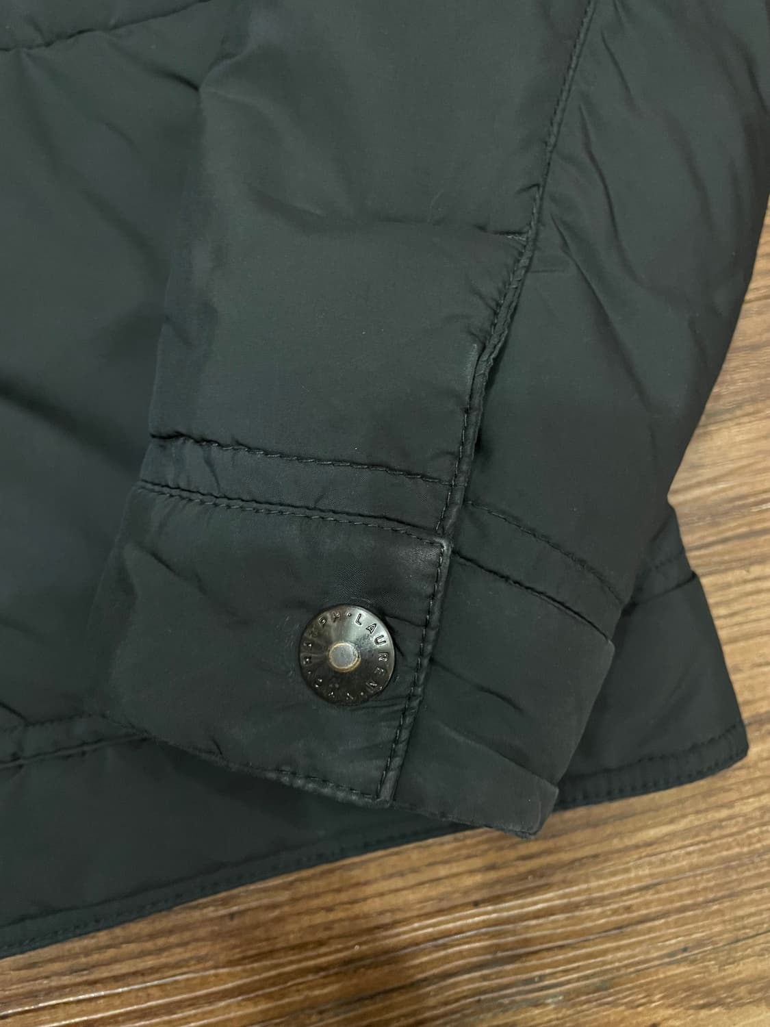 폴로 랄프로렌 레이싱 푸퍼 패딩 자켓 블랙 상품이미지5