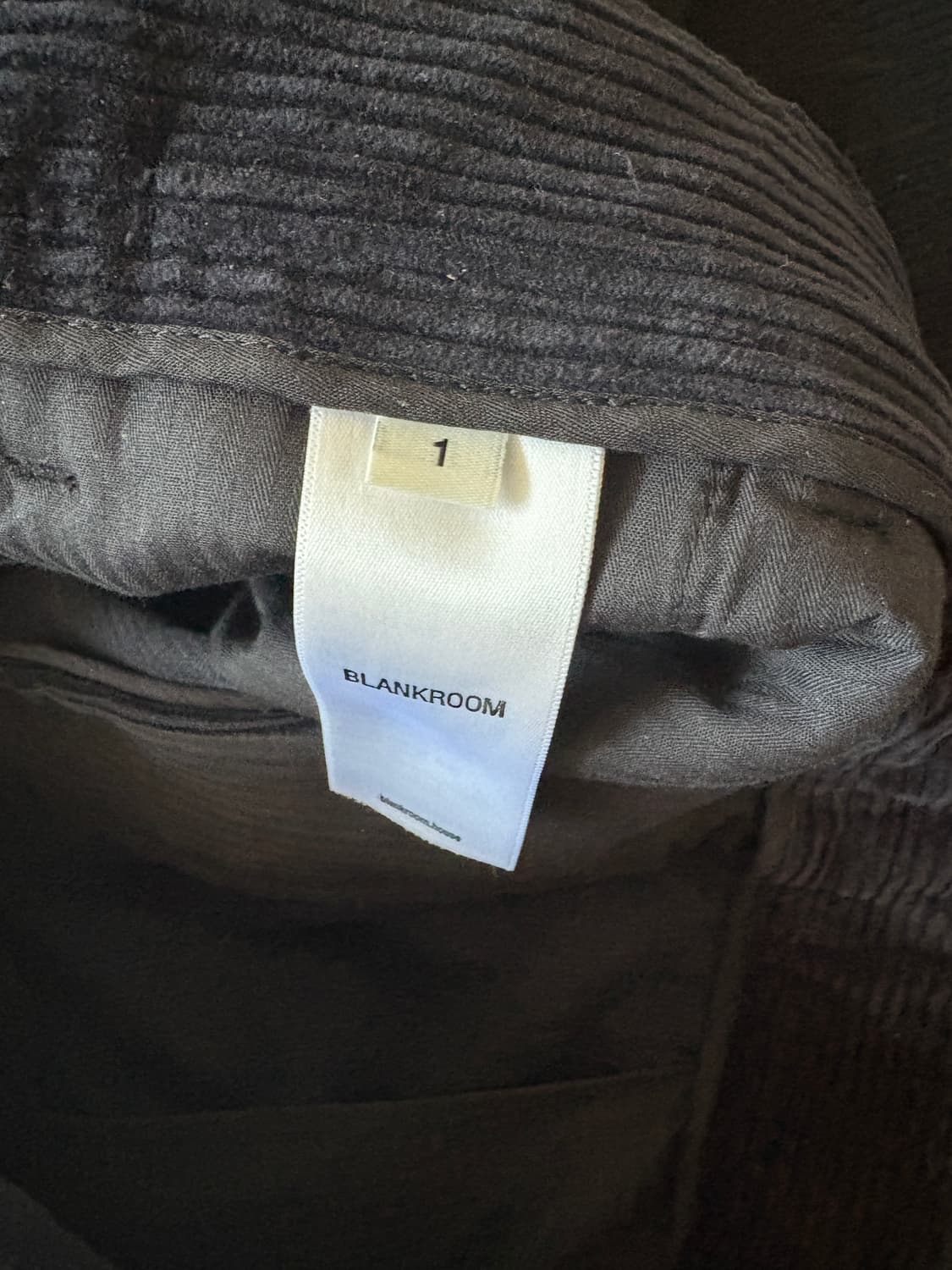 블랭크룸 코듀로이 팬츠 1사이즈 상품이미지3